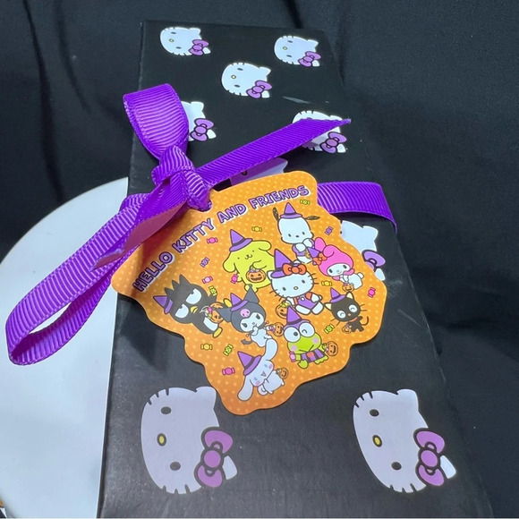 Blue Sky Clayworks x Sanrio Hello Kitty Halloween Black Cat Salt Pepper Shakers - Picture 6 of 12